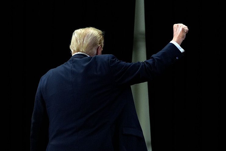 Trump hat auf allen Ebenen an Stärke hinzugewonnen. (Archivbild) - © Julia Demaree Nikhinson/AP/dpa
