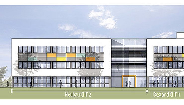 Erweiterung des
Centrum Industrial IT
- © Lemgo