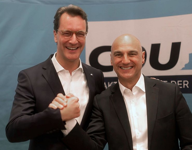 Für die NRW-CDU ist der Oberbürgermeisterposten in der einstigen SPD-Hochburg Dortmund ein Triumph. - © Dieter Menne/dpa