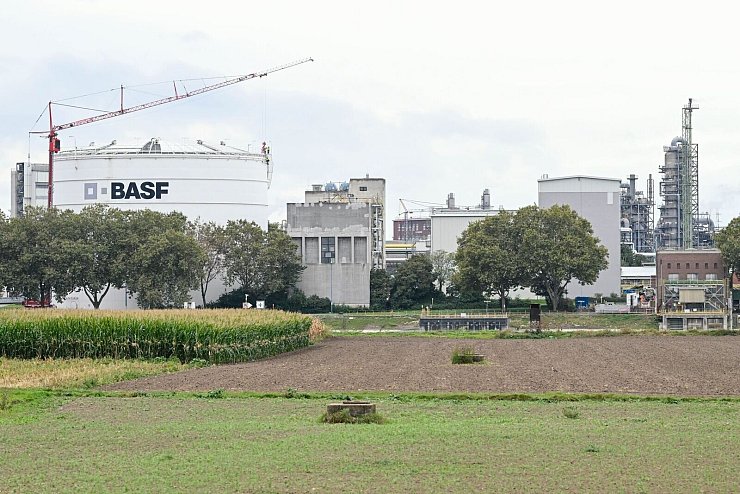 Der weltgrößte Chemiekonzern BASF will mit einer neuen Strategie wieder profitabler werden. - © Uwe Anspach/dpa