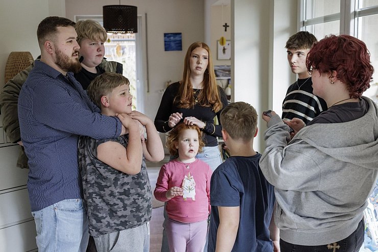 Es gibt viel Austausch in der Familie. - © David-Wolfgang Ebener/dpa