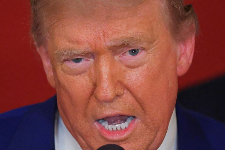 US-Präsident Donald Trump spricht bereits von möglichem Frieden in Nahost. (Archivbild) - © Carlos Barria/Reuters Pool via AP/dpa