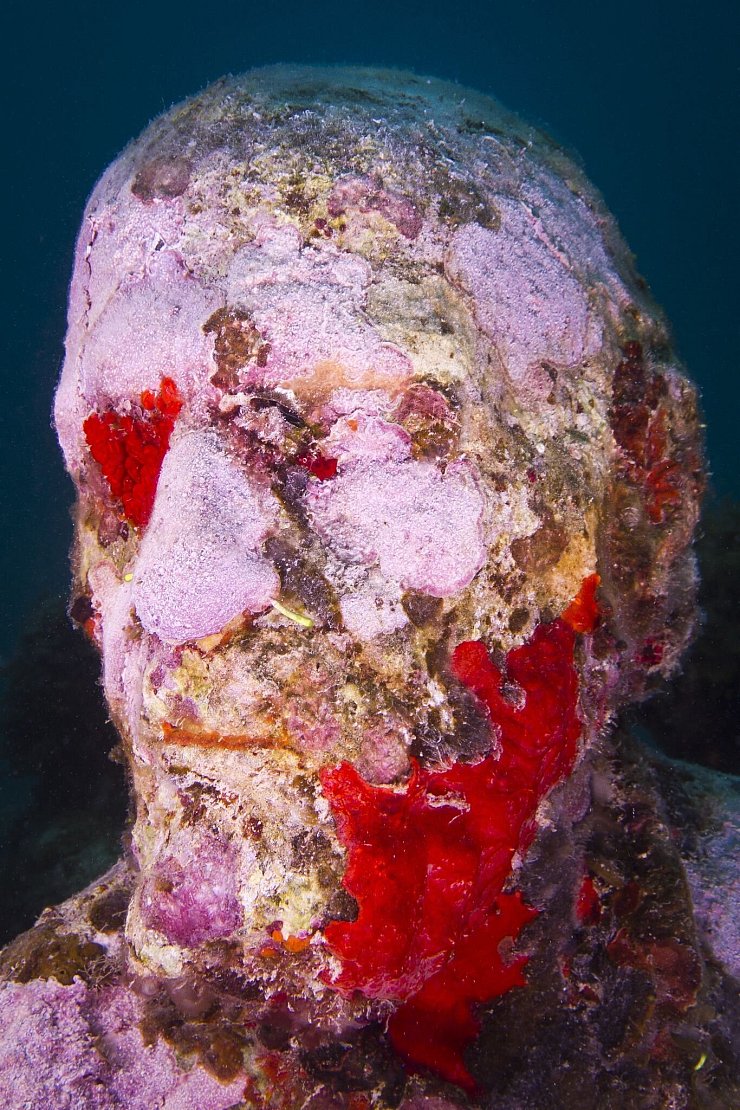 Die Unterwasser-Statuen von Jason deCaires Taylor sind spektakulär. - © ---/Jason deCaires Taylor /dpa