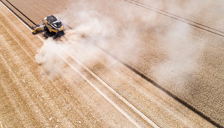 Die Ernährung von Menschen wird schwieriger, wenn es trockener wird. (Archivbild) - © Julian Stratenschulte/dpa