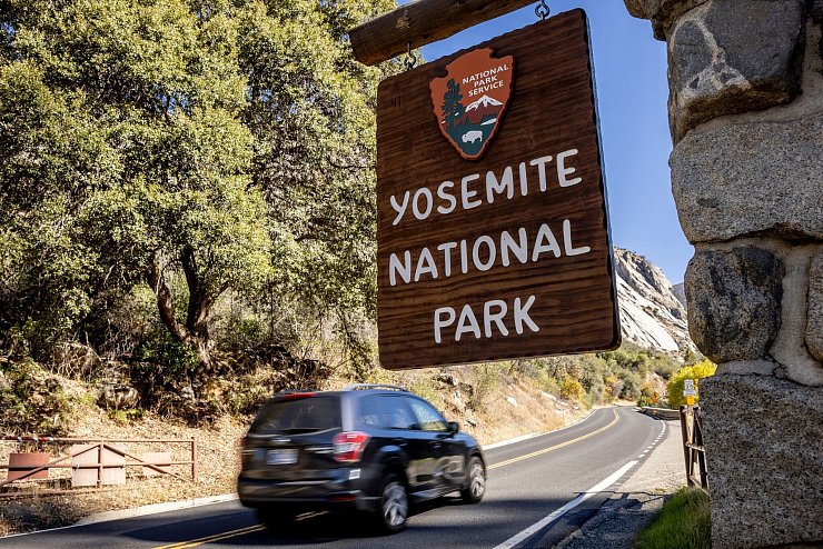 Der Yosemite gehört zu den beliebten Nationalparks in den USA. (Archivbild) - © Stephen Lam/San Francisco Chronicle via AP/dpa