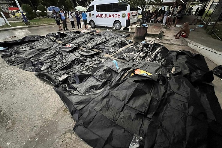 Vor allem in der Provinz Cebu starben viele Menschen. - © Uncredited/AP/dpa