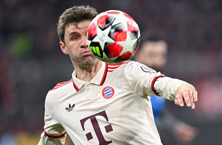 Mehr Bayern geht praktisch nicht: Thomas Müller. - © Sven Hoppe/dpa