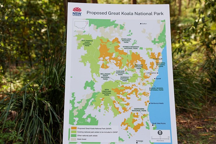 Der Nationalpark wird einer der größten in Australien. - © David Wigley/AAP/dpa
