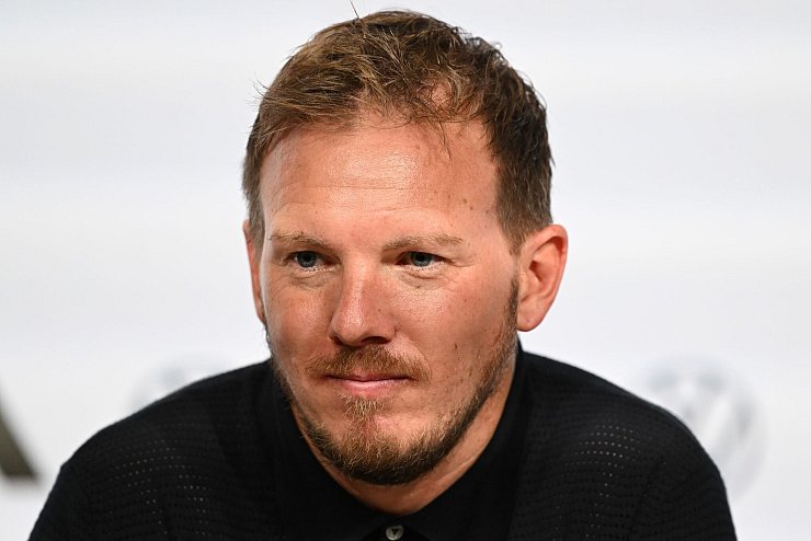Bundestrainer Nagelsmann spricht auch über gesellschaftspolitische Dinge. - © Sven Hoppe/dpa