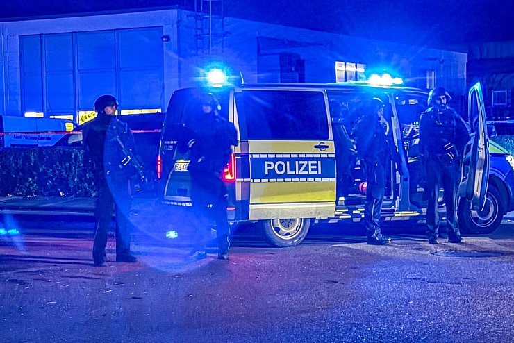 Zwei Tote nach Schüssen in Firma nahe Heilbronn - © Fabian Koss/onw-images/dpa