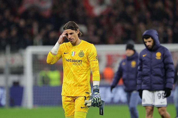 INter-Torhüter Yann Sommer in letzter Minute überwunden. - © Rolf Vennenbernd/dpa