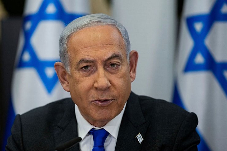 Israels Ministerpräsident Benjamin Netanjahu prophezeit den Sieg über die Terrororganisation Hamas. (Archivbild) - © Ohad Zwigenberg/AP/dpa