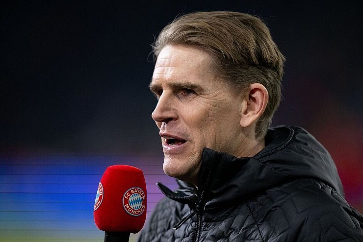 Hält viel von Hoffenheim-Talent Bischof: Bayern-Sportdirektor Christoph Freund. - © Sven Hoppe/dpa
