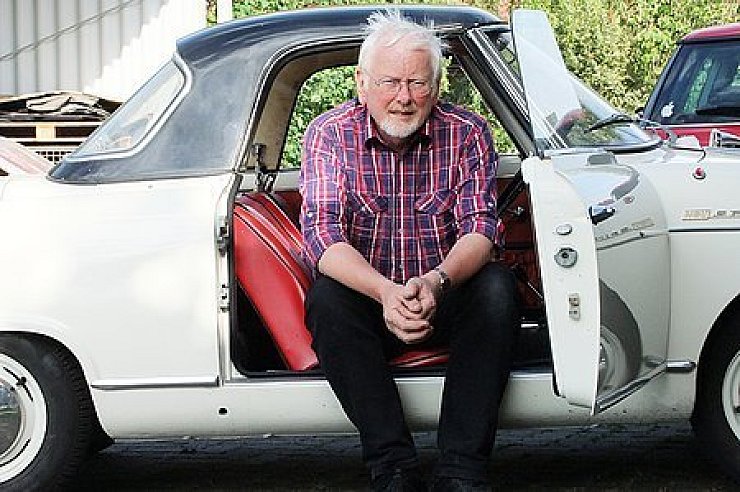 Eine lebenslange Leidenschaft: Hans-Hermann Walter hat mehrere NSU. Darunter auch ein NSU-Spider. - © Foto: Bürger