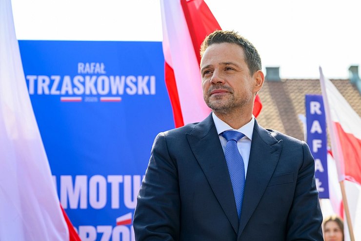 Der Warschauer Oberbürgermeister Rafal Trzaskowski tritt bei Polens Präsidentenwahl für das Lager von Regierungschef Donald Tusk an. (Archivbild) - © Jakub Kaczmarczyk/PAP/dpa