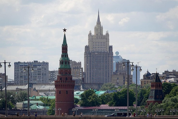 Das Außenministerium in Moskau hatte bereits Strafmaßnahmen gegen deutsche Journalisten angedroht. (Archivbild) - © Ulf Mauder/dpa