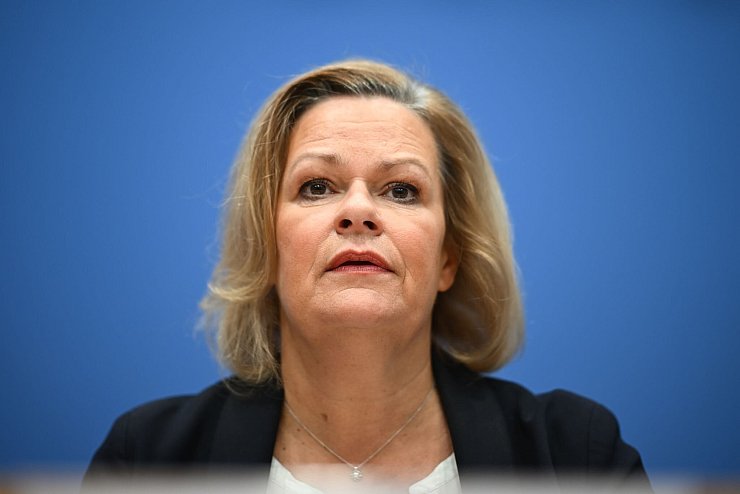 Nancy Faser (SPD). (Archivbild) - © Sebastian Gollnow/dpa