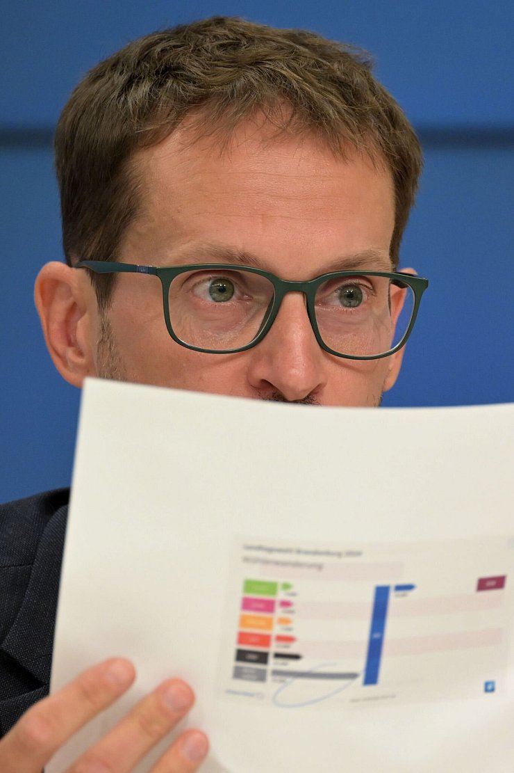 Grünen-Spitzenkandidat Benjamin Raschke wollte seine Partei in den Landtag führen. Doch die Grünen - bislang in der Regierungskoalition - verpassten den Einzug ins Parlament. - © Michael Bahlo/dpa