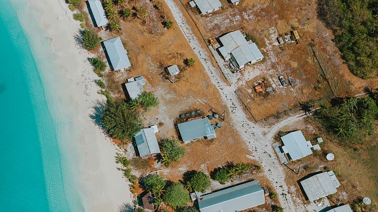 Viele Menschen mussten nach den US-Atombombentests ihre Heimatinseln verlassen. - © Chewy C. Lin/Greenpeace/dpa