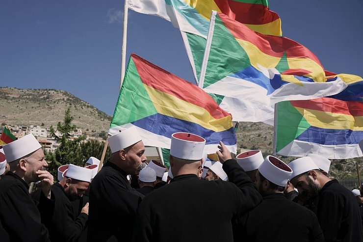 Israel sieht die Drusen als Verbündete an. - © Maya Alleruzzo/AP/dpa