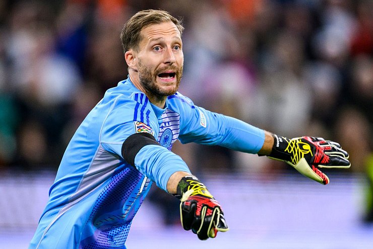 Die Nummer eins im DFB-Tor für die Italien-Spiele: Oliver Baumann. - © Tom Weller/dpa
