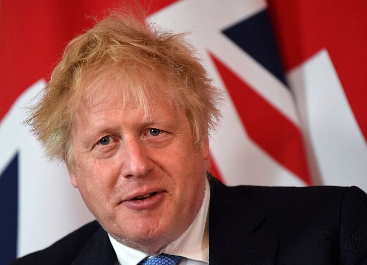 Boris Johnson soll Berichten zufolge in seiner Partei um Unterstützung für eine mögliche Truss-Nachfolge geworben haben. - © Daniel Leal/PA Wire/dpa
