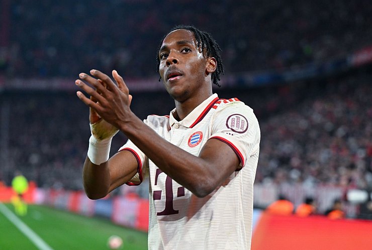 Mathys Tel hat den FC Bayern verlassen. - © Sven Hoppe/dpa