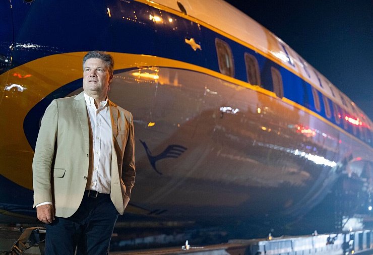 Wolfgang von Richthofen leitet das Projekt eines neuen Besucherzentrums der Lufthansa. - © Boris Roessler/dpa