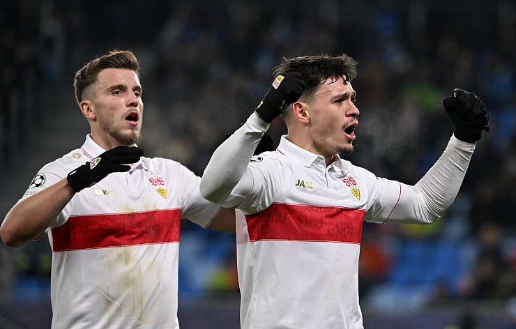 Endspiel gegen Paris: Bleibt der VfB in der Königsklasse? - © Marijan Murat/dpa