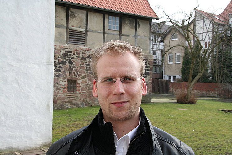Optimistisch: Borris Ortmeier von "Magic Events". - © Foto: Backe