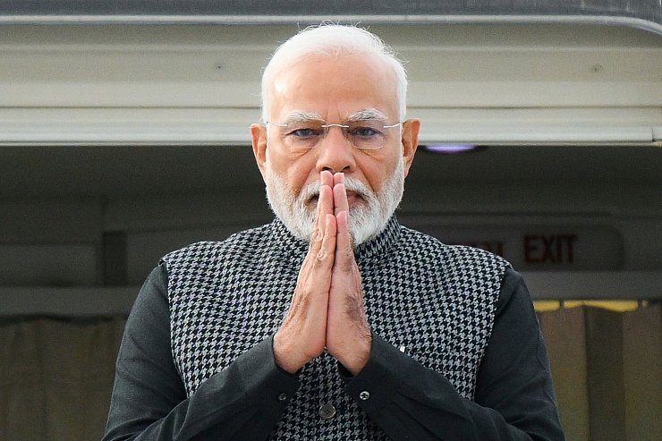 Indiens Premierminister Narendra Modi sprach von einem «herzzerreißenden Vorfall». (Archivbild) - © Maxim Blinov/brics-russia2024.ru/dpa