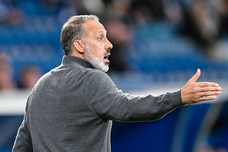 Pellegrino Matarazzo gewann mit Hoffenheim gegen Kiew. - © Uwe Anspach/dpa