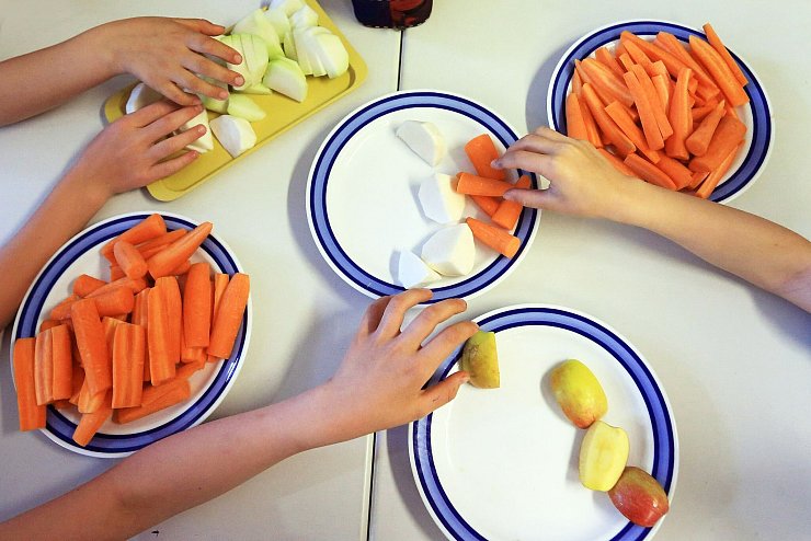 Es könnte hilfreich sein, immer wieder verschiedenes Essen anzubieten. (Symbolbild) - © Jens Wolf/dpa-Zentralbild/dpa-tmn