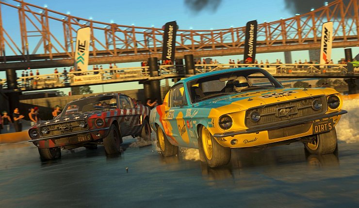 Einsteigen, losrasen: Bei «Dirt 5» geht\\\'s richtig zur Sache. - © Codemasters/Electronic Arts/dpa-tmn