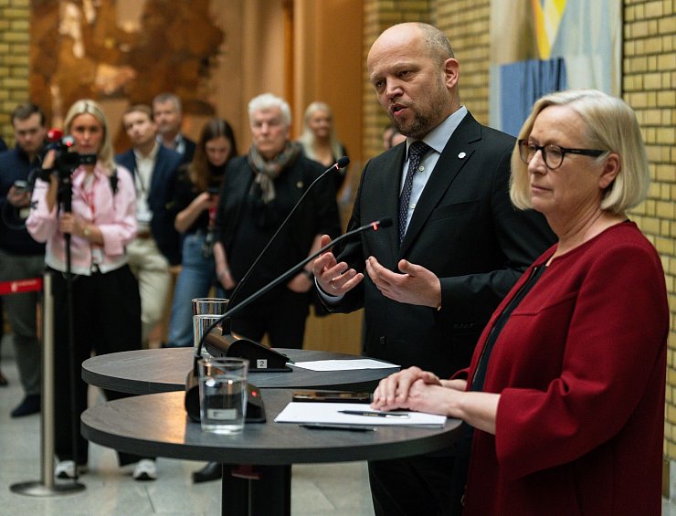 Ein EU-Energiemarktpaket hat die Koalition zum Zusammenbruch gebracht. - © Soeren Stache/dpa