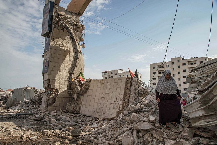 Bei Gefechten mit dem israelischen Militär in der Stadt Dschenin im Westjordanland sind in der Nacht nach palästinensischen Angaben vier Menschen getötet worden. - © Stringer/dpa