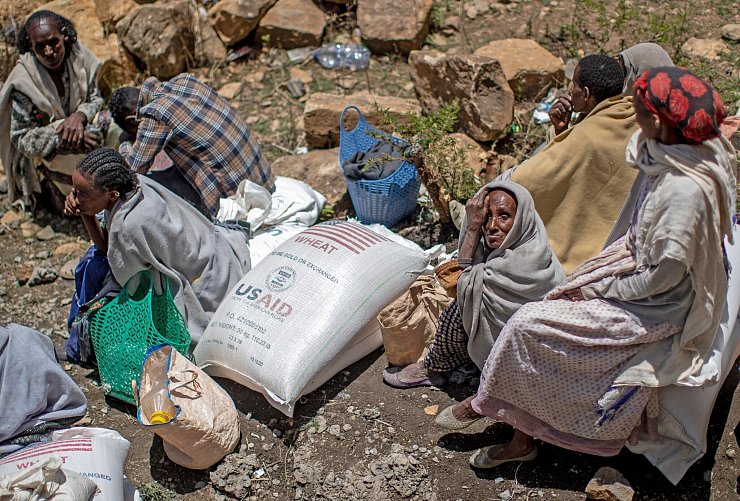 Die Auflösung der US-Entwicklungsbehörde USAID hat die Situation in Tigray nach Krieg und Dürre noch weiter verschärft. (Archivfoto) - © Ben Curtis/AP/dpa