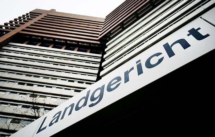 Außenansicht des Landgerichts Köln. - © Oliver Berg/dpa
