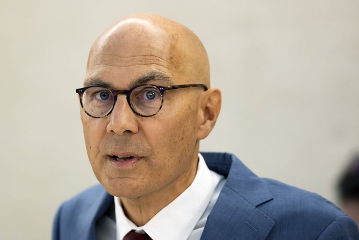 UN-Hochkommissar Türk fordert die Staatengemeinschaft zum Handeln auf. (Foto: Archiv) - © Salvatore Di Nolfi/KEYSTONE/dpa