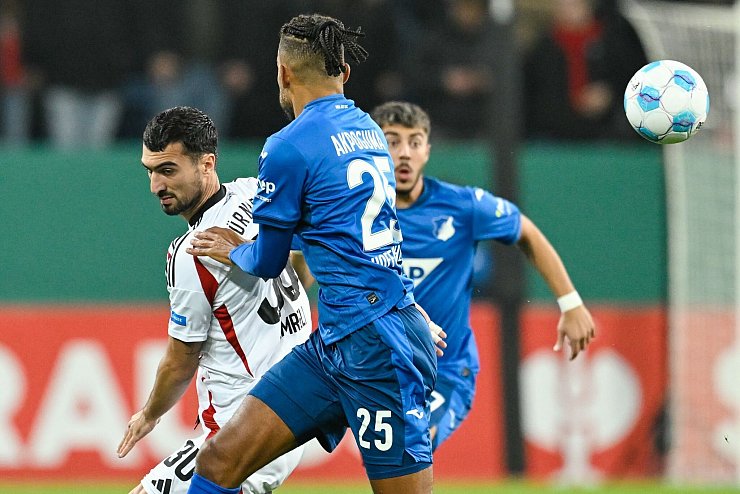Hoffenheim schlägt Nürnberg im DFB-Pokal. - © Uwe Anspach/dpa