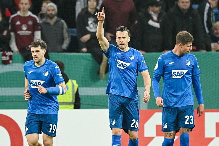 Haris Tabakovic erzielte das erste Tor des Abends. - © Uwe Anspach/dpa