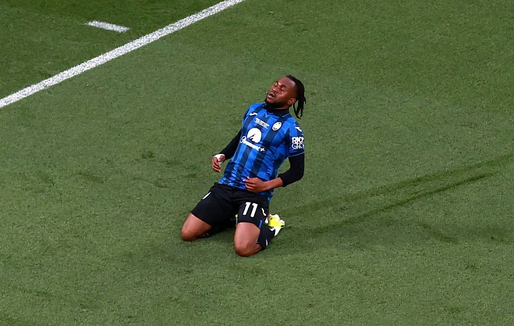 Mit drei Toren Atalantas Matchwinner: Ademola Lookman. - &copy; Liam Mcburney/PA Wire/dpa