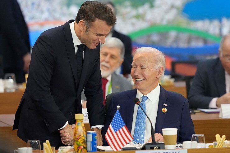 US-Präsident Joe Biden ist nur mehr wenige Monate im Amt. - © Eraldo Peres/AP/dpa
