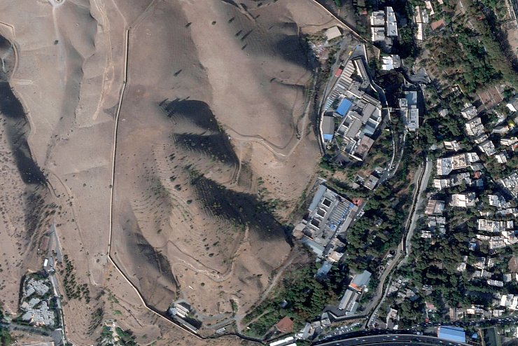 Ein älteres Satellitenfoto zeigt das Gefängnis. (Archivbild) - © Uncredited/Planet Labs PBC/AP/dpa