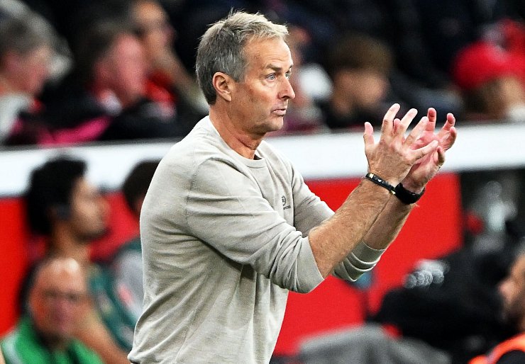 Kasper Hjulmand debütierte als Trainer von Bayer Leverkusen - © Federico Gambarini/dpa