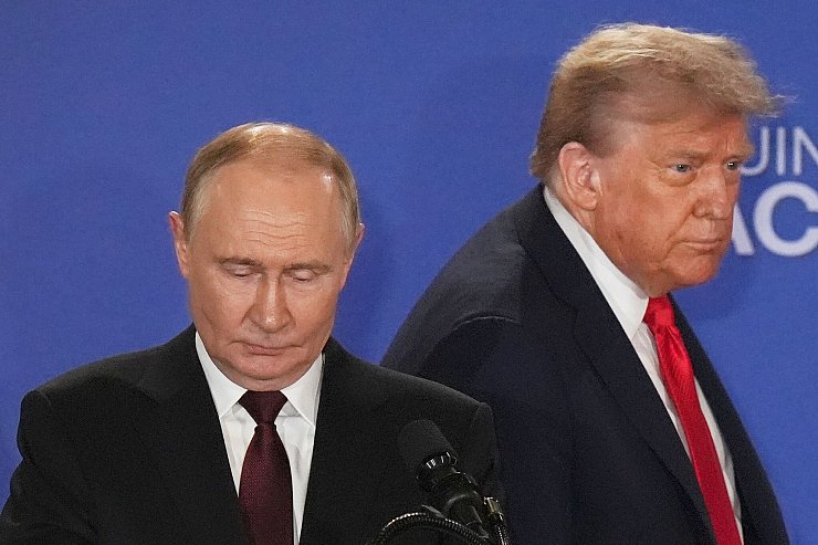 Zuletzt trafen sich Trump und Putin im US-Bundesstaat Alaska. (Archivbild) - © Jae C. Hong/AP/dpa