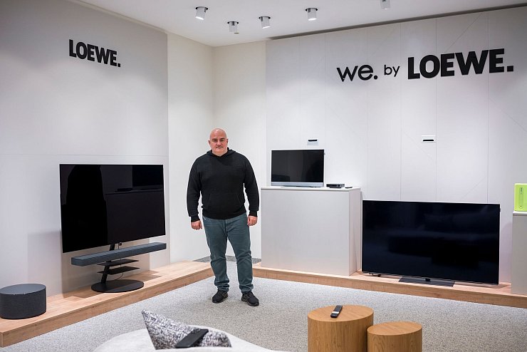Aslan Khabliev übernahm Loewe 2019. - © Daniel Vogl/dpa