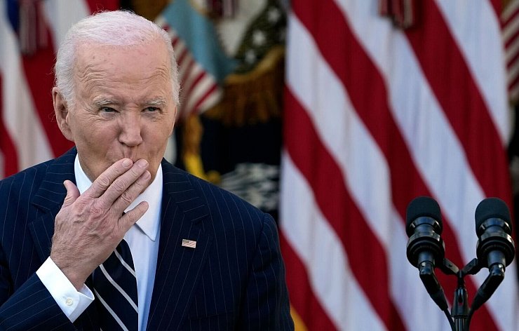 Biden: «Rückschläge sind unvermeidlich, aber Aufgeben ist unverzeihlich» - © Susan Walsh/AP/dpa