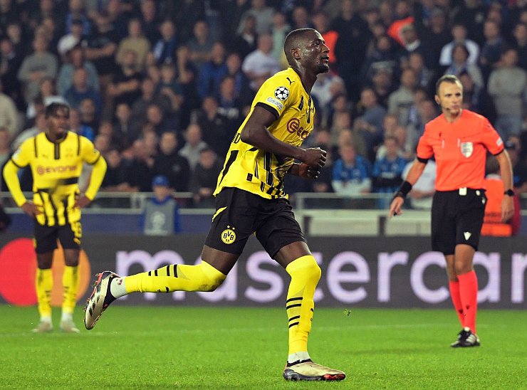 Serhou Guirassy kehrt mit dem BVB zum VfB Stuttgart zurück - © Federico Gambarini/dpa