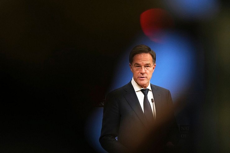 Will eine überarbeitete Strategie gegen hybride Bedrohungen: Nato-Generalsekretär Mark Rutte. - © Virginia Mayo/AP/dpa